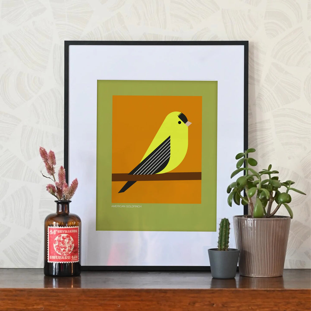 Little Dipper Art Home Decor - Indoor - Furniture Lighting Mirrors Wall Art Art Print American Goldfinch