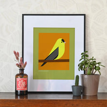 Load image into Gallery viewer, Little Dipper Art Home Decor - Indoor - Furniture Lighting Mirrors Wall Art Art Print American Goldfinch
