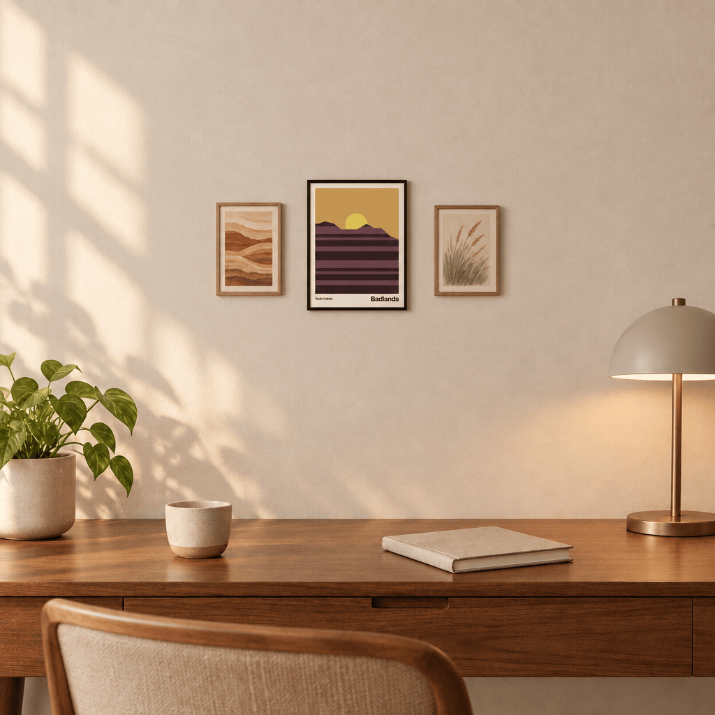 Little Dipper Art Home Decor - Indoor - Furniture Lighting Mirrors Wall Art Art Print Badlands SD