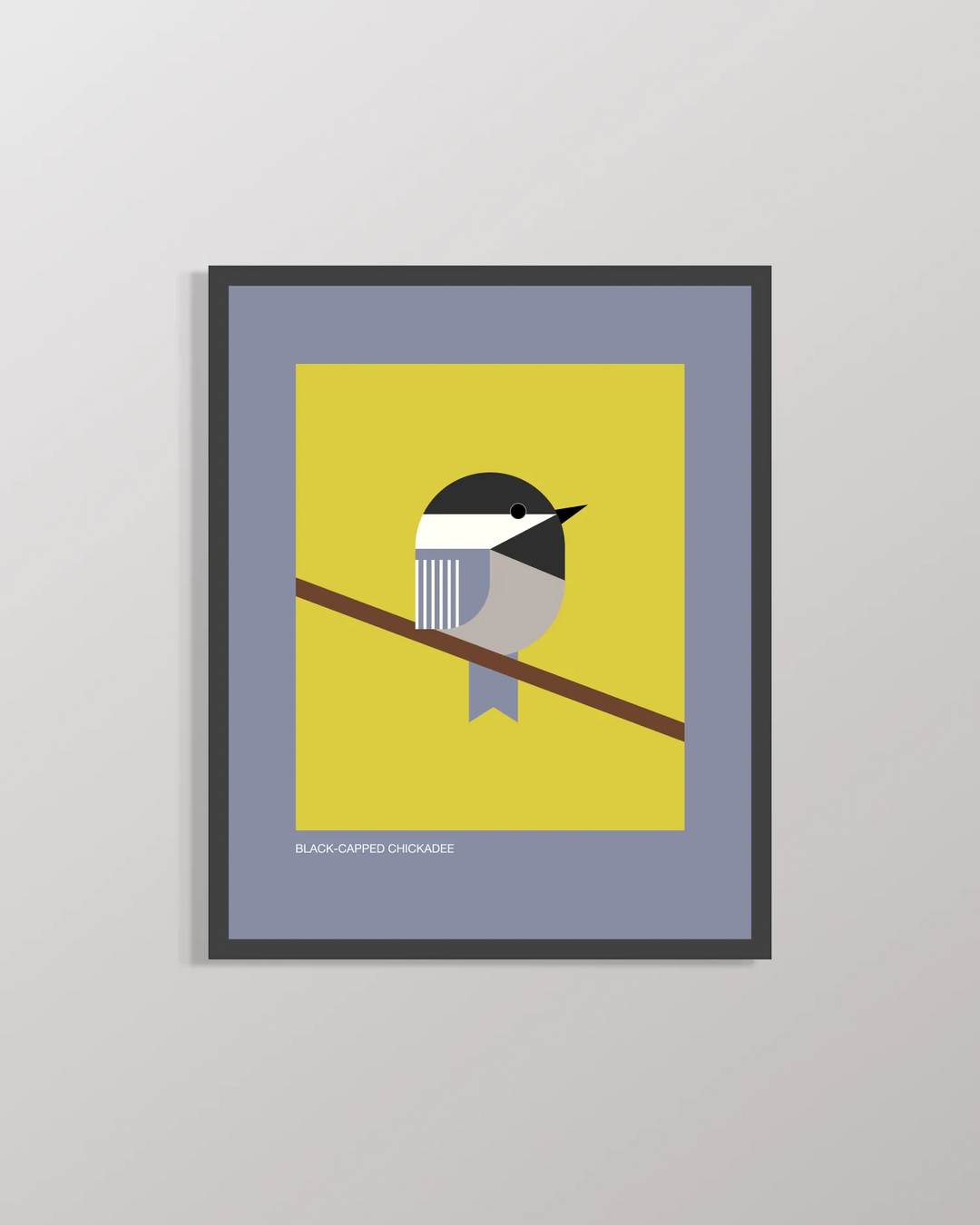 Little Dipper Art Home Decor - Indoor - Furniture Lighting Mirrors Wall Art Art Print Black Capped Chickadee