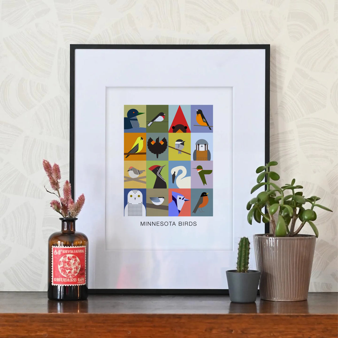 Little Dipper Art Home Decor - Indoor - Furniture Lighting Mirrors Wall Art Art Print Midwest Birds