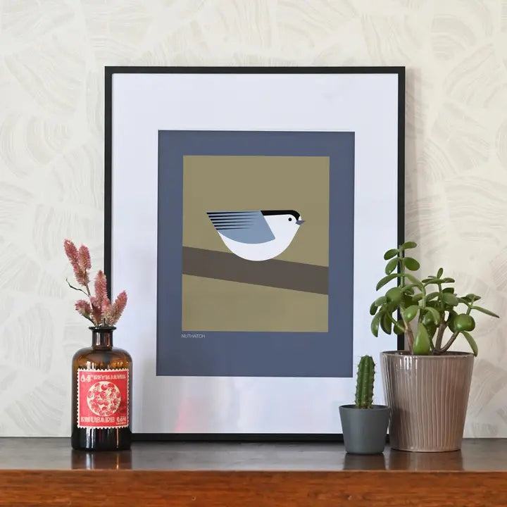 Little Dipper Art Home Decor - Indoor - Furniture Lighting Mirrors Wall Art Art Print Nuthatch