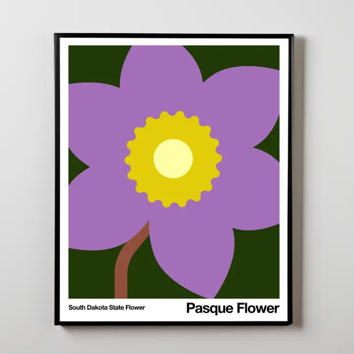 Little Dipper Art Home Decor - Indoor - Furniture Lighting Mirrors Wall Art Art Print Pasque Flower SD