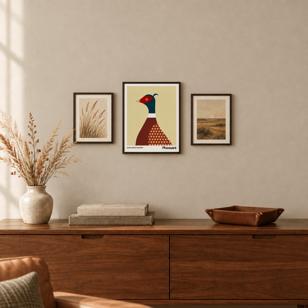 Little Dipper Art Home Decor - Indoor - Furniture Lighting Mirrors Wall Art Art Print Pheasant SD