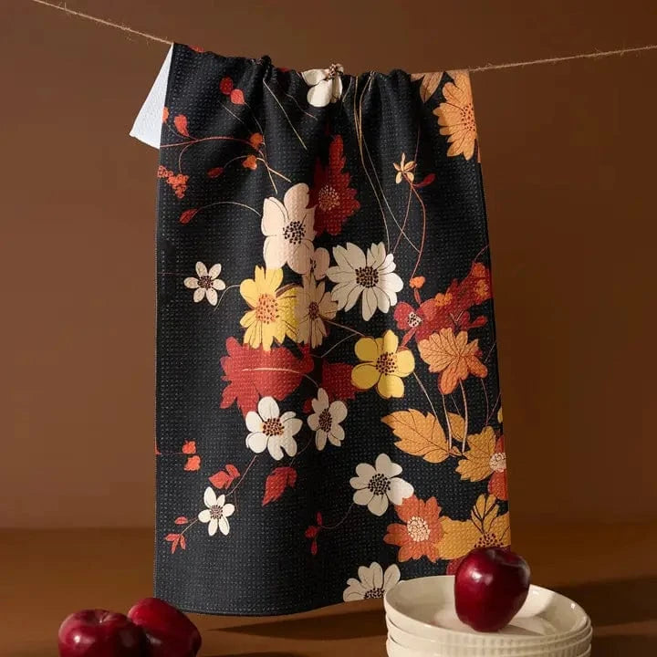 Geometry Home Decor - Linens - Geometry Kitchen Autumn Whispers Tea Towel