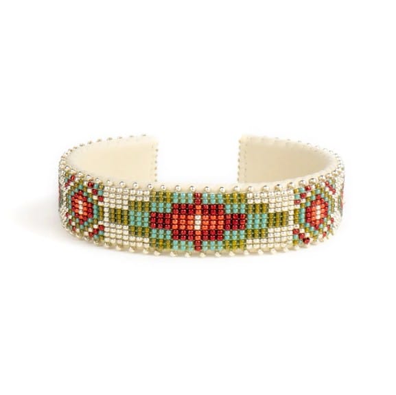 Etkie Jewelry - Bracelets Becca Beaded Glass Cuff