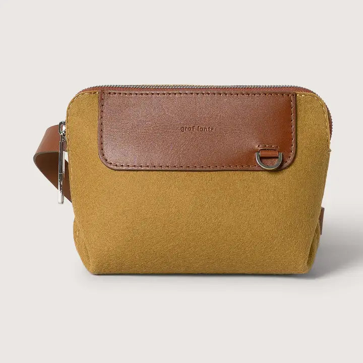 Graf Lantz Handbags &amp; Wallets Bedford Merino Wool Belt Bag - Brine / Sienna