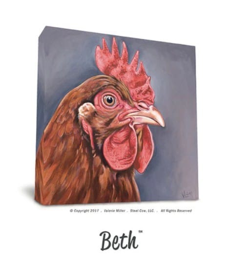 Steel Cow LLC Canvas Print Beth – Canvas Wall Art Print