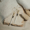 Commonform Jewelry - Earrings Beth Dutton Quill Hoops Predominantly White, Long