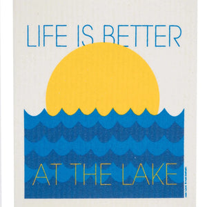 Cose Nuove Kitchen and Bar Better at the Lake Swedish Dishcloth