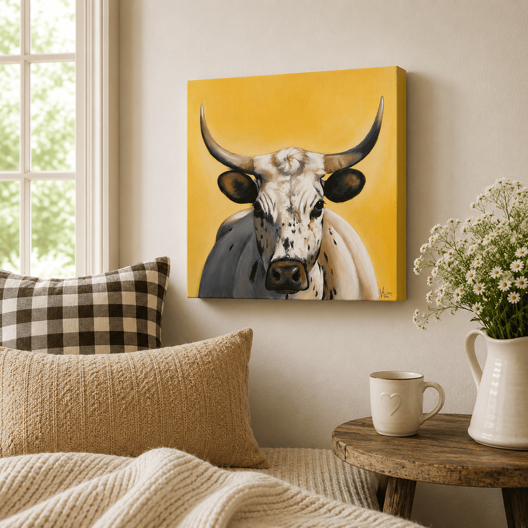 Steel Cow LLC Canvas Print Bev – Canvas Wall Art Print