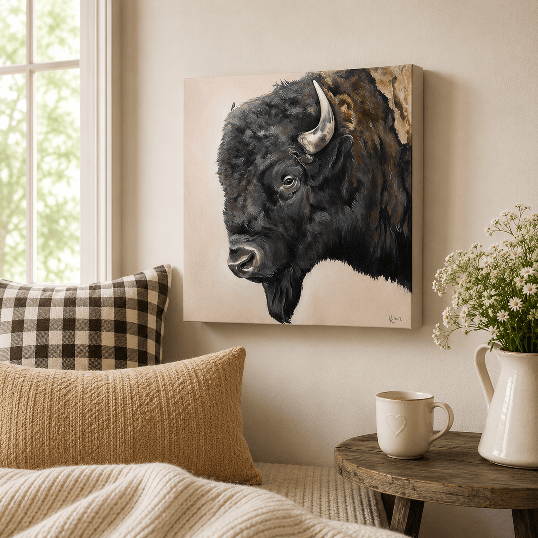 Steel Cow LLC Canvas Print Bill – Canvas Wall Art Print