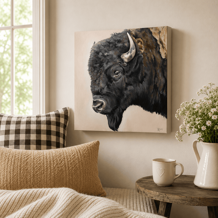 Steel Cow LLC Canvas Print Bill – Canvas Wall Art Print