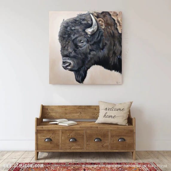 Steel Cow LLC Canvas Print Bill – Canvas Wall Art Print