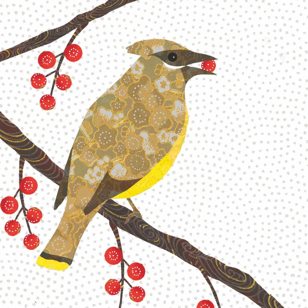 Paperproducts Design Paper Napkins Bird &amp; Berries Lunch Napkins – Songbird