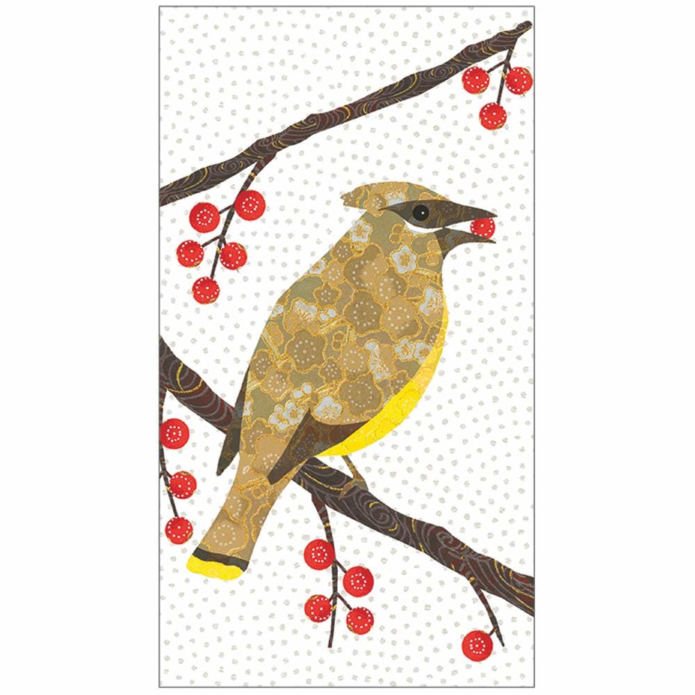 Paperproducts Design Paper Guest Towels Bird &amp; Berries Paper Guest Towels