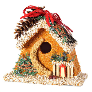 Mr. Bird Proudly Handmade in Texas, USA Birdie's B&B Chalet, Premium Bird Seed Wooden Birdhouse