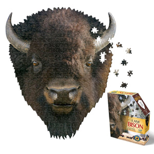 Madd Capp Games & Puzzles Puzzles/Games/Books Bison Jigsaw Puzzle, I Am Bison 300 and 550 Piece Jigsaw Puzzles