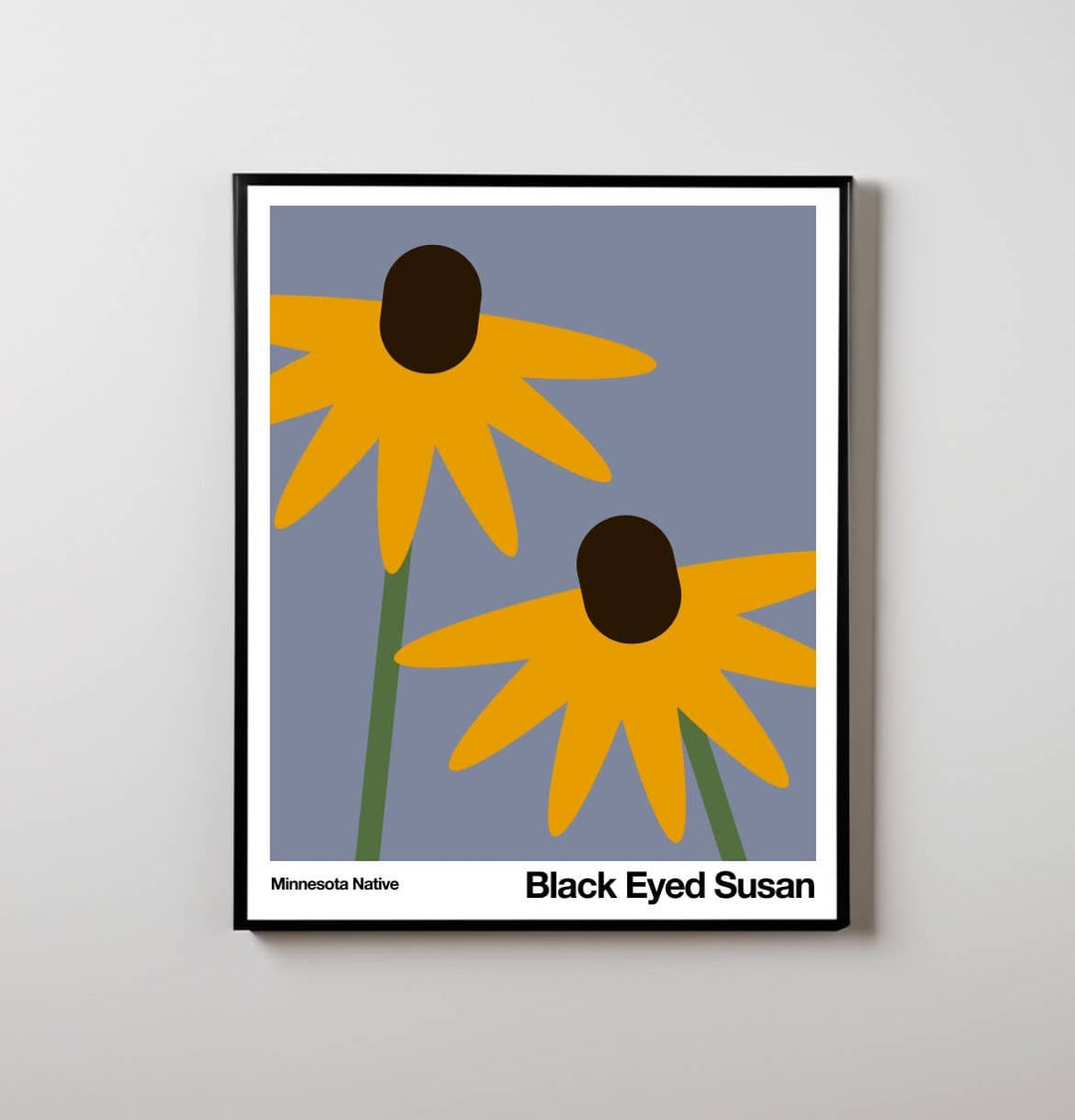 Little Dipper Art Black Eyed Susan | Art Print | Minnesota Native Plant
