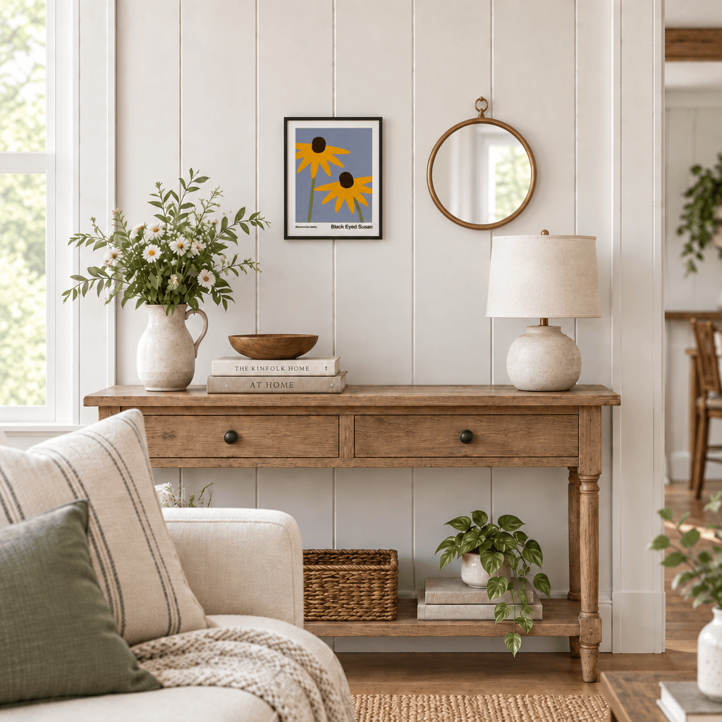 Little Dipper Art Black-Eyed Susan Native Plant Art Print | Little Dipper Art
