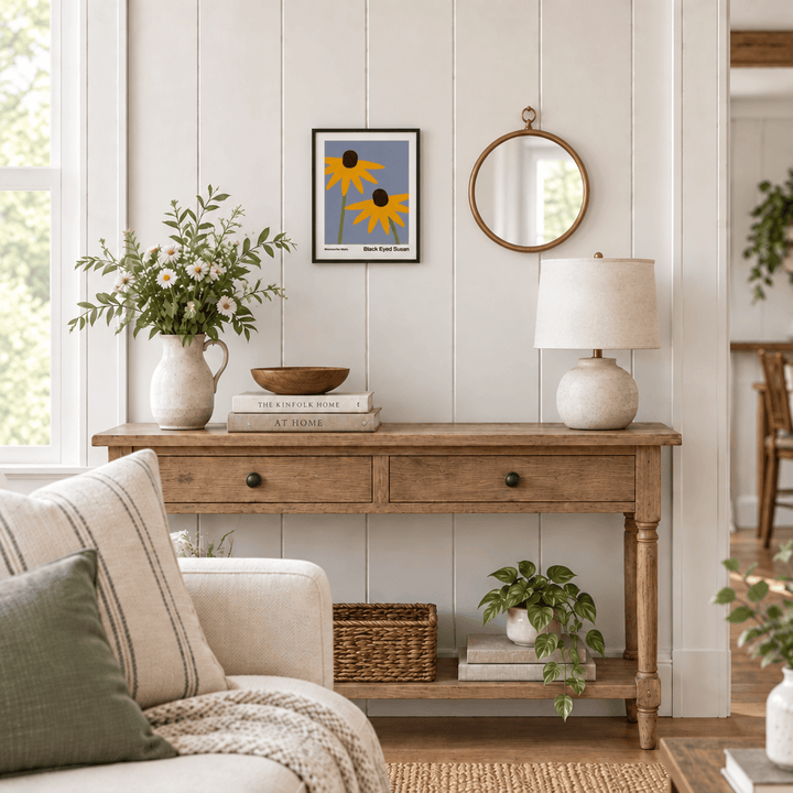 Little Dipper Art Black-Eyed Susan Native Plant Art Print | Little Dipper Art