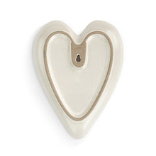 Load image into Gallery viewer, Demdaco Home Decor - Home Accent Black &amp; White Checker Heart Spoon Rest
