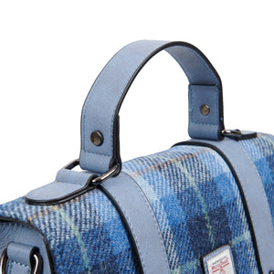 Islander UK Blue Tartan Large Satchel