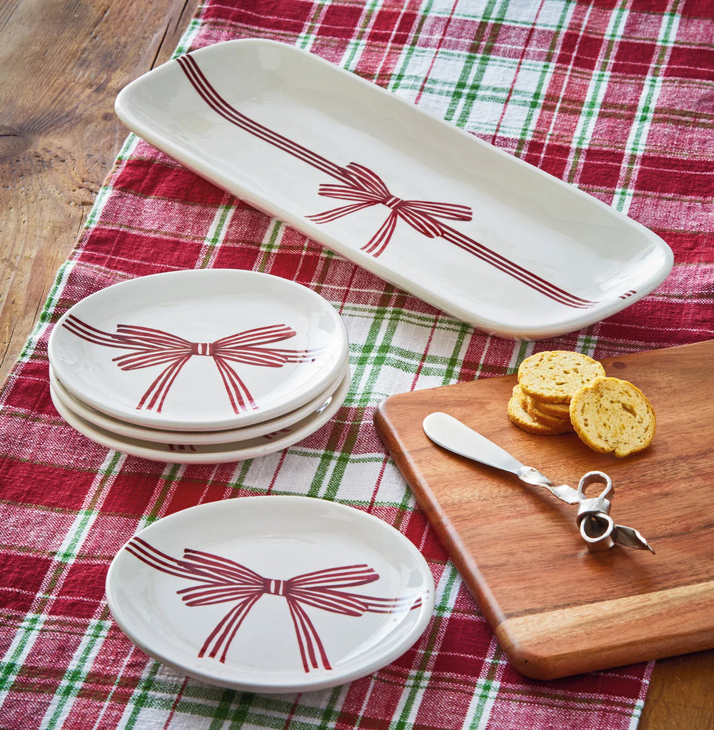Tag True Living Plates Bow Appetizer Plate