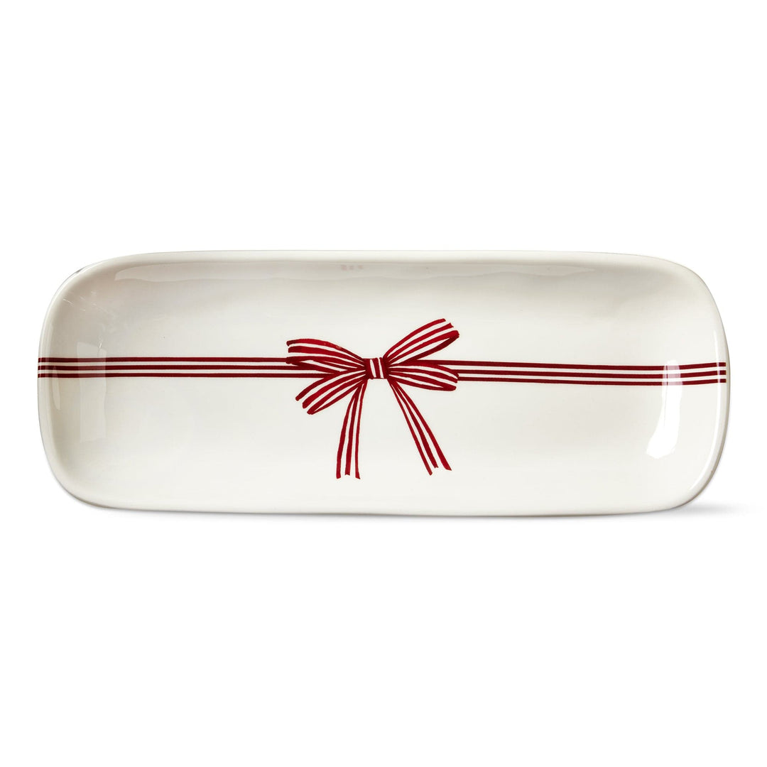 Tag True Living Serving Platters Bow Platter Small