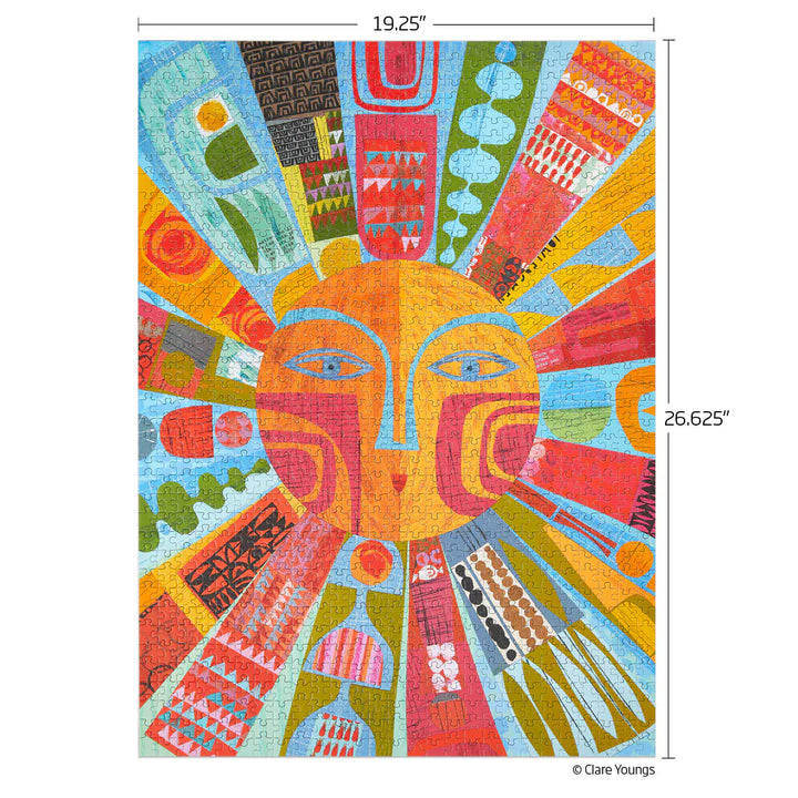 WerkShoppe Books Cards Games and Puzzles - Games and Puzzles Brand New Day 1000 Piece Puzzle