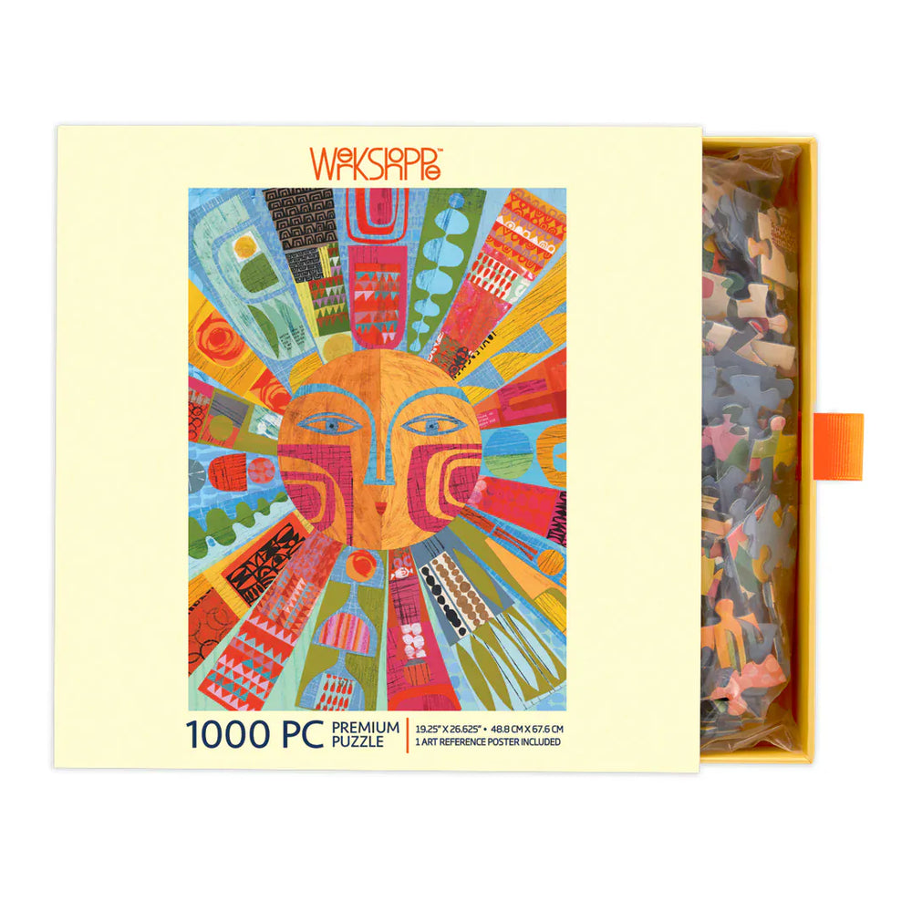 WerkShoppe Books Cards Games and Puzzles - Games and Puzzles Brand New Day 1000 Piece Puzzle