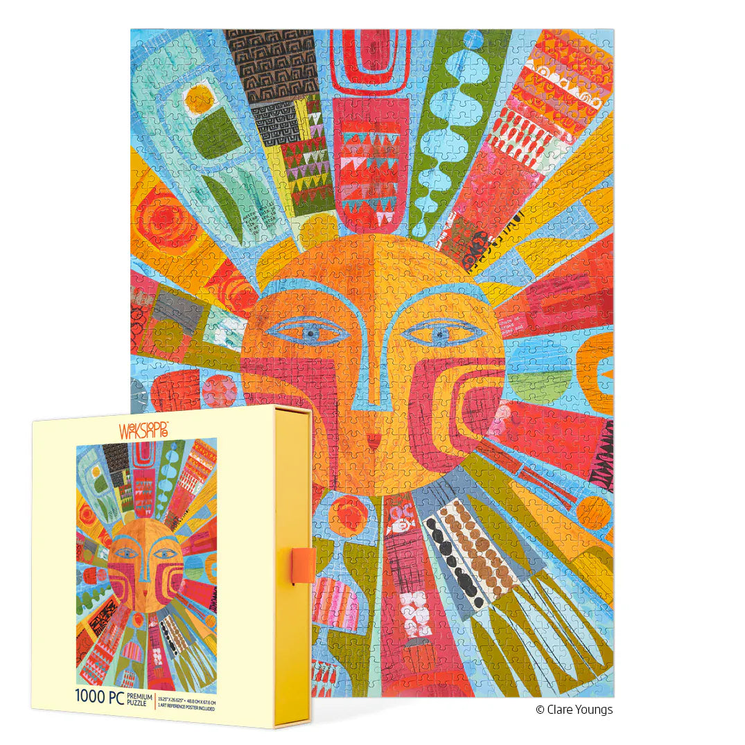 WerkShoppe Books Cards Games and Puzzles - Games and Puzzles Brand New Day 1000 Piece Puzzle