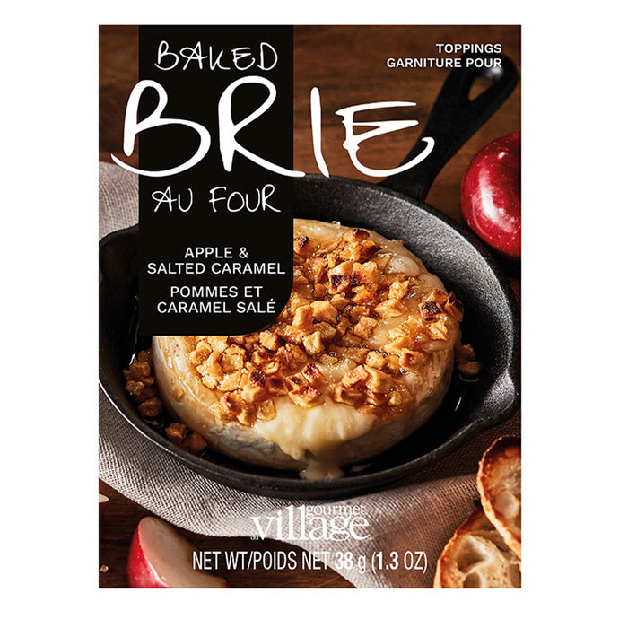 Gourmet Du Village Baking Mixes Brie Topping Mix Apple Salted Caramel