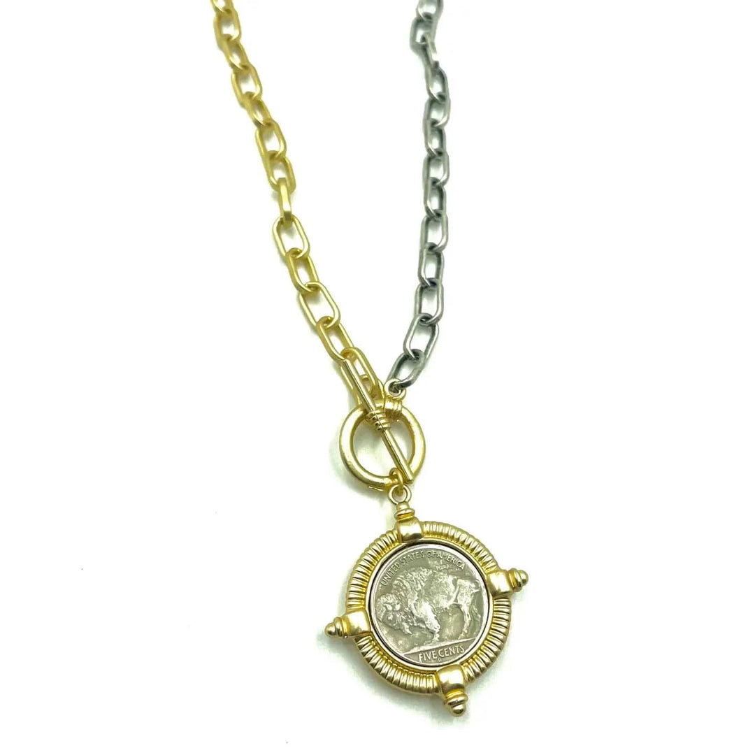 LJ Sonder Jewelry - Bracelets Buffalo Necklace