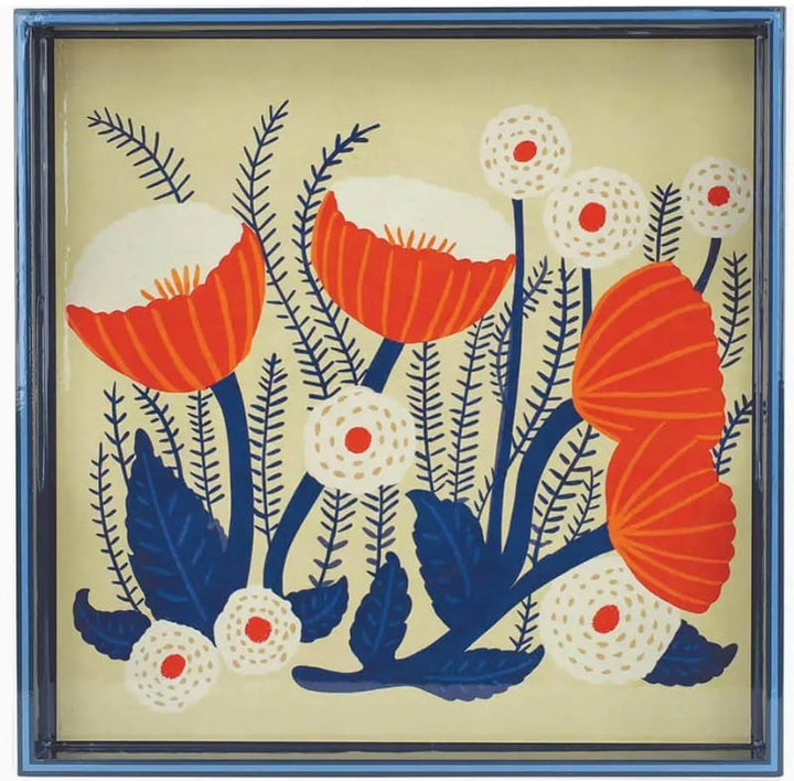 Rock Flower Paper Home Decor - Linens Buttercup Square Serving Tray