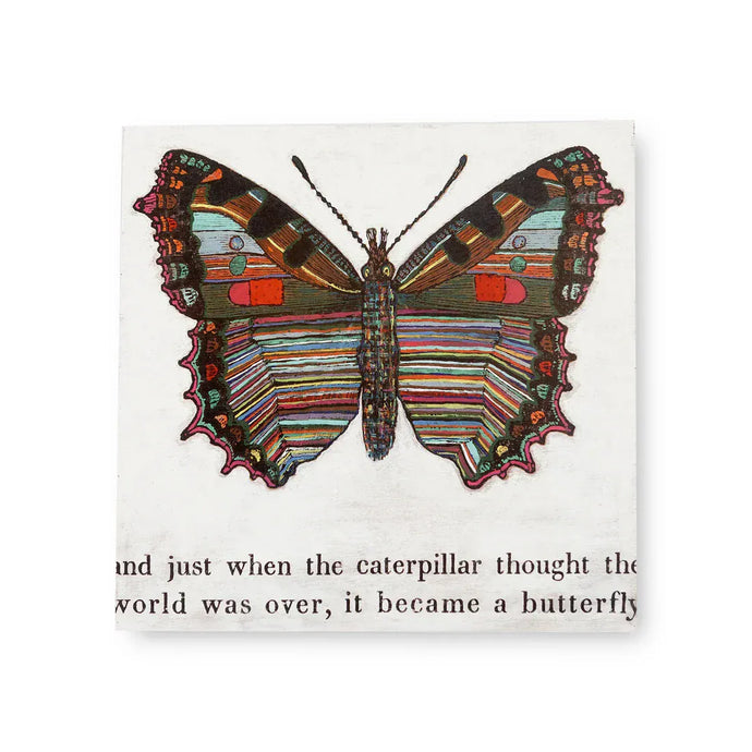 Sugarboo Designs Home Decor - Home Accent Butterfly Art Tile