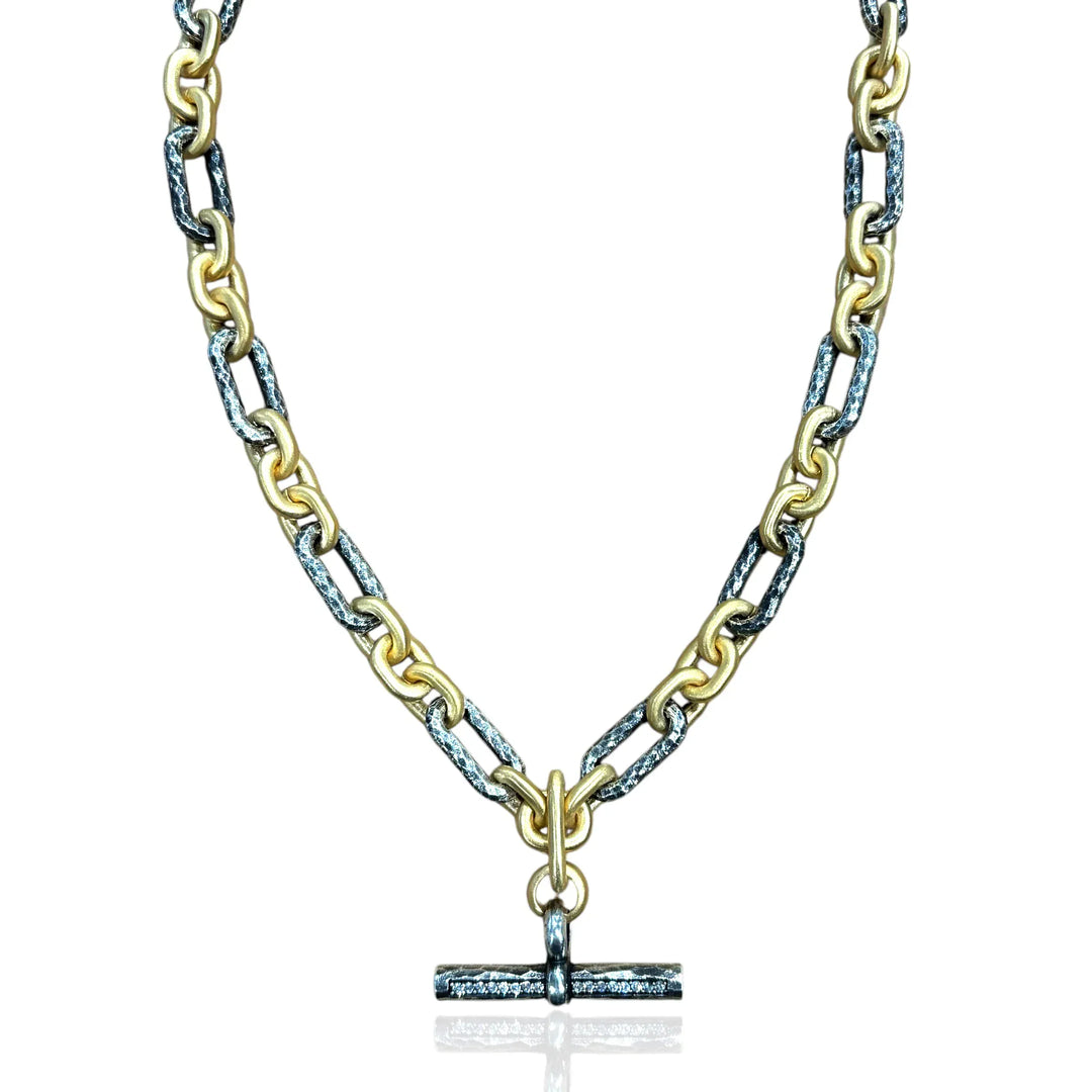 TAT2 Designs Jewelry - Necklaces mixed metal Byron Toggle Necklace