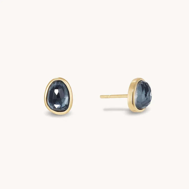Dean Davidson Jewelry - Earrings - Dean Davidson Cala Studs – Iridescent Hematite/Gold