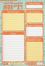 Load image into Gallery viewer, Peter Pauper Press Can&#39;t Remember Sh*t  Notepads
