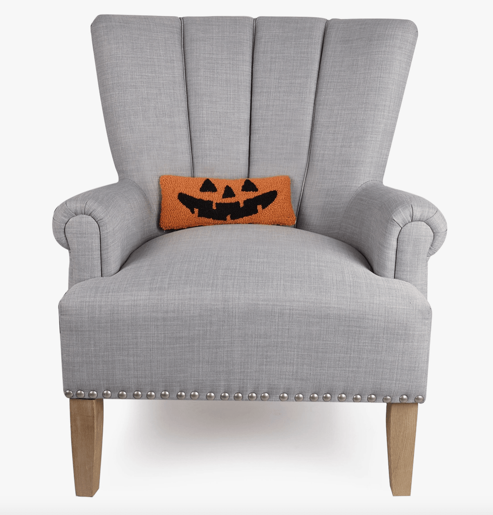 Peking Handicraft Candy Corn Pumpkin Hook Pillow