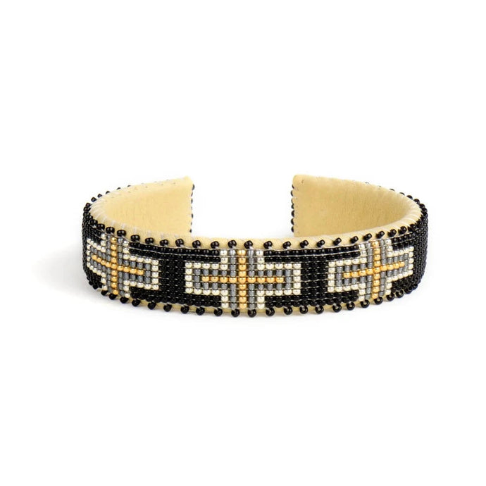 Etkie Jewelry - Bracelets Cara Glass Cuff Small