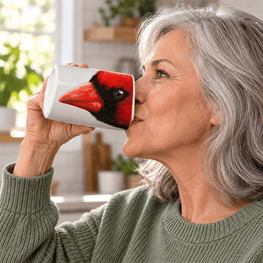 American Brand Studio Coffee Mug Cardinal Snout Mug – 15 oz