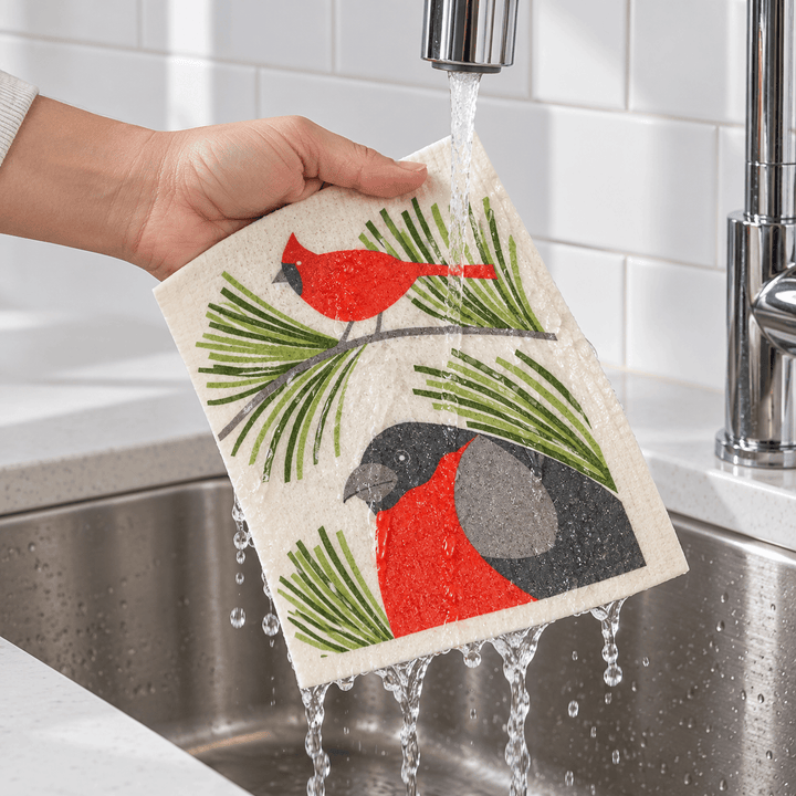 Cose Nuove Home Decor - Linens Cardinal Swedish Dishcloth