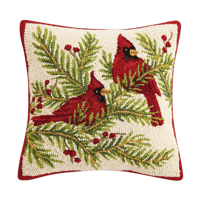 Peking Handicraft Cardinals Hook Pillow