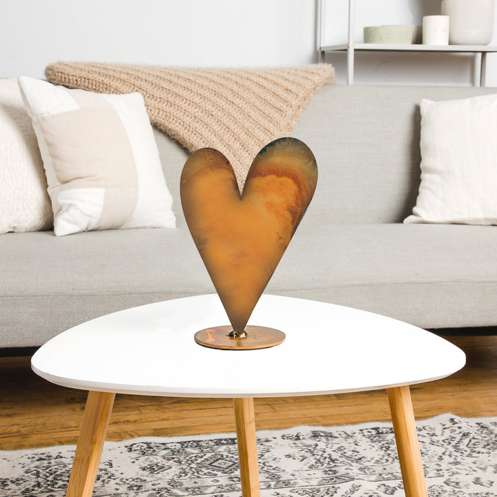 Prairie Dance Proudly Handmade in South Dakota, USA Caring Heart, Metal Valentine&