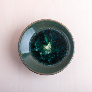 Dock 6 Pottery Ceramics Blue/Green Ceramic Dish - Red