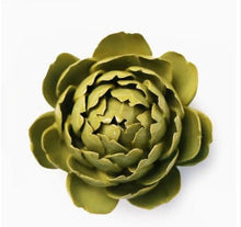 Load image into Gallery viewer, Chive Home Decor - Home Accent Ceramic Flower Chartreuse Queen Protea
