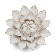 Load image into Gallery viewer, Chive Home Decor - Home Accent Ceramic Flower Ivory Monch Aster
