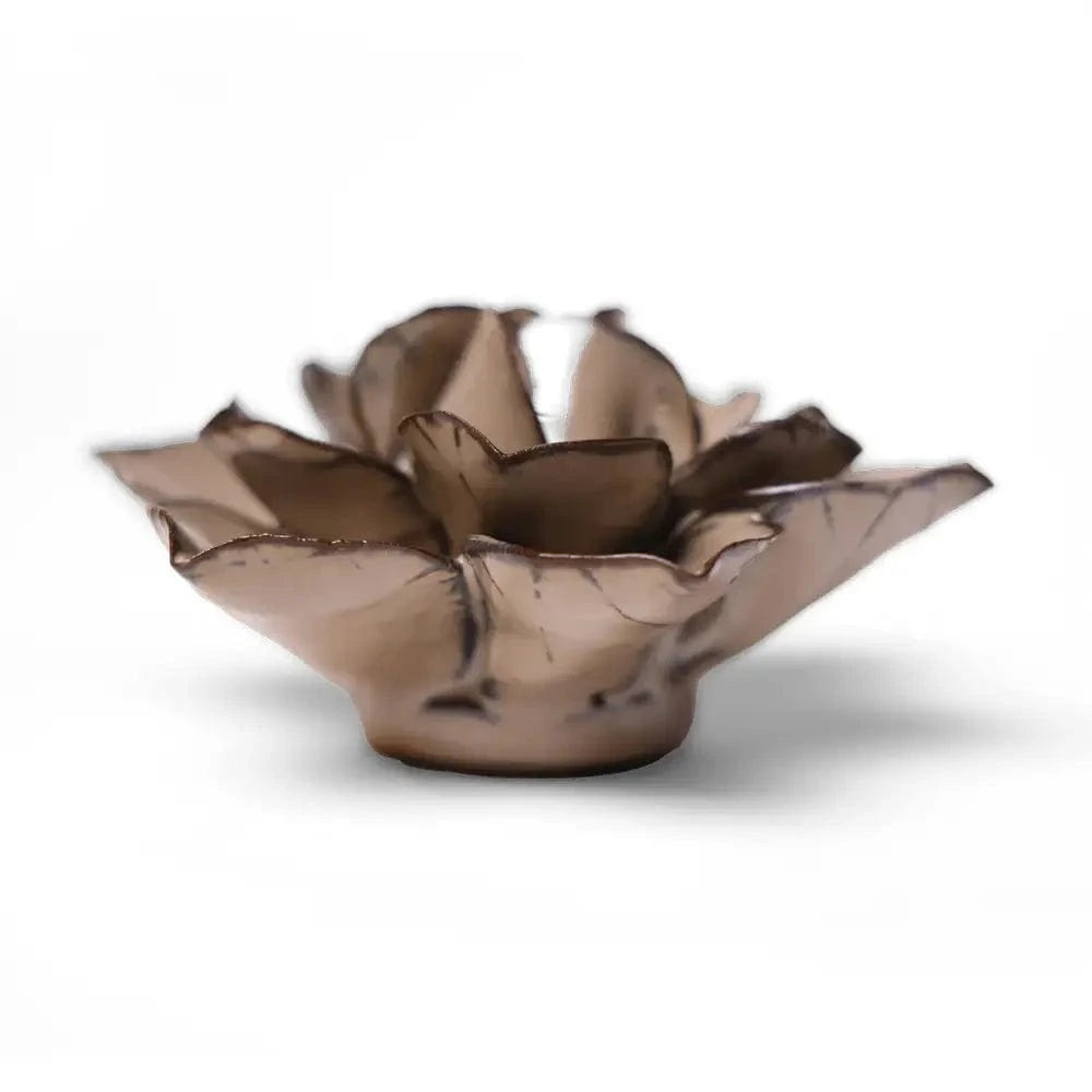 Chive Home Decor - Home Accent Ceramic Flower Latte Daffodil