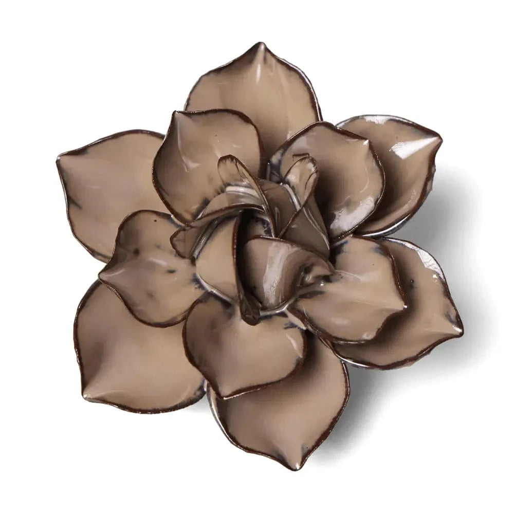 Chive Home Decor - Home Accent Ceramic Flower Latte Daffodil